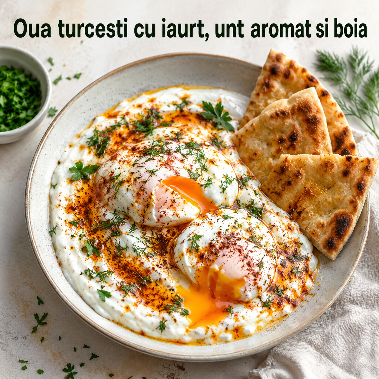 retete culinare mic dejun cu oua turcesti