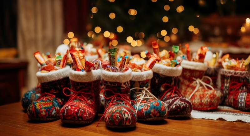 ghetute cu dulciuri mos nicolae