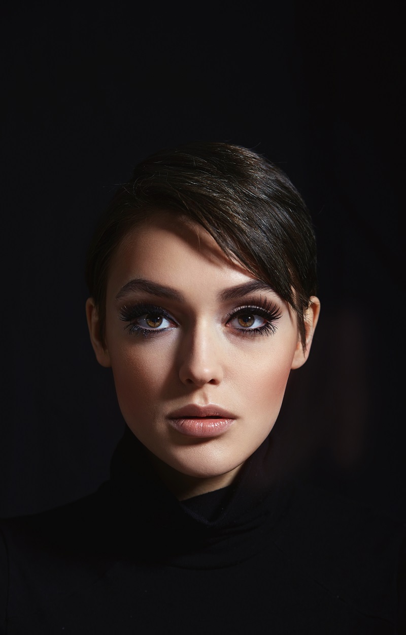 tunsori par scurt breton lateral