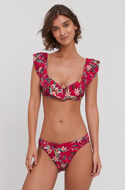 costum de baie imprimeu floral