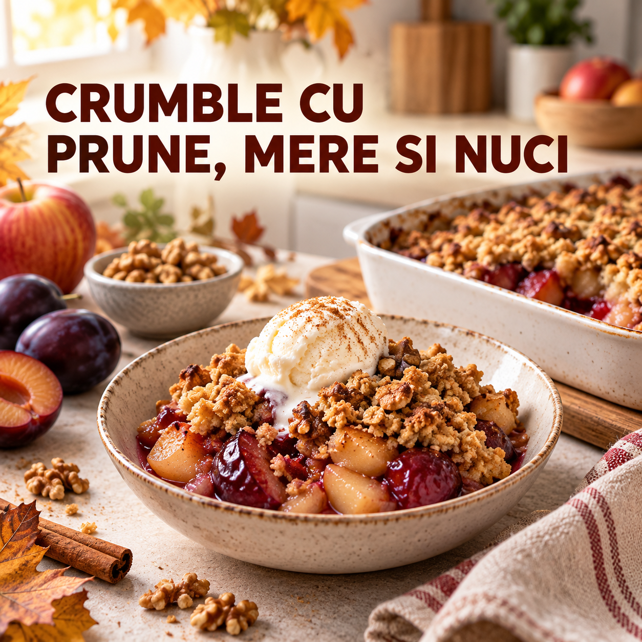 retete culinare desert cu prune