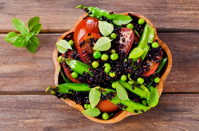 antioxidanti, orez negru