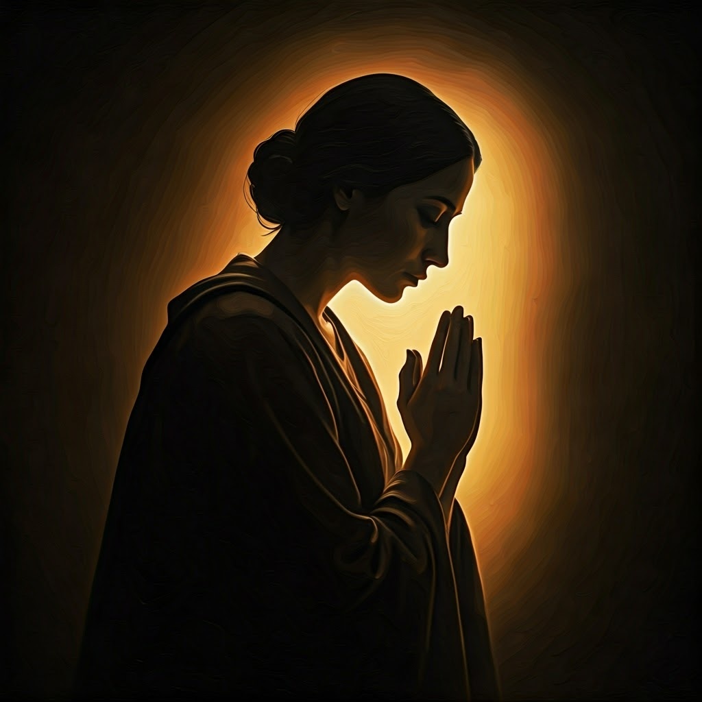 mama care se roaga pentru copii