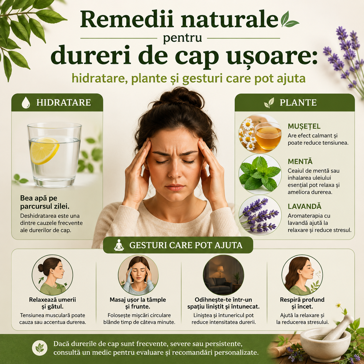 tratamente naturiste durere de cap