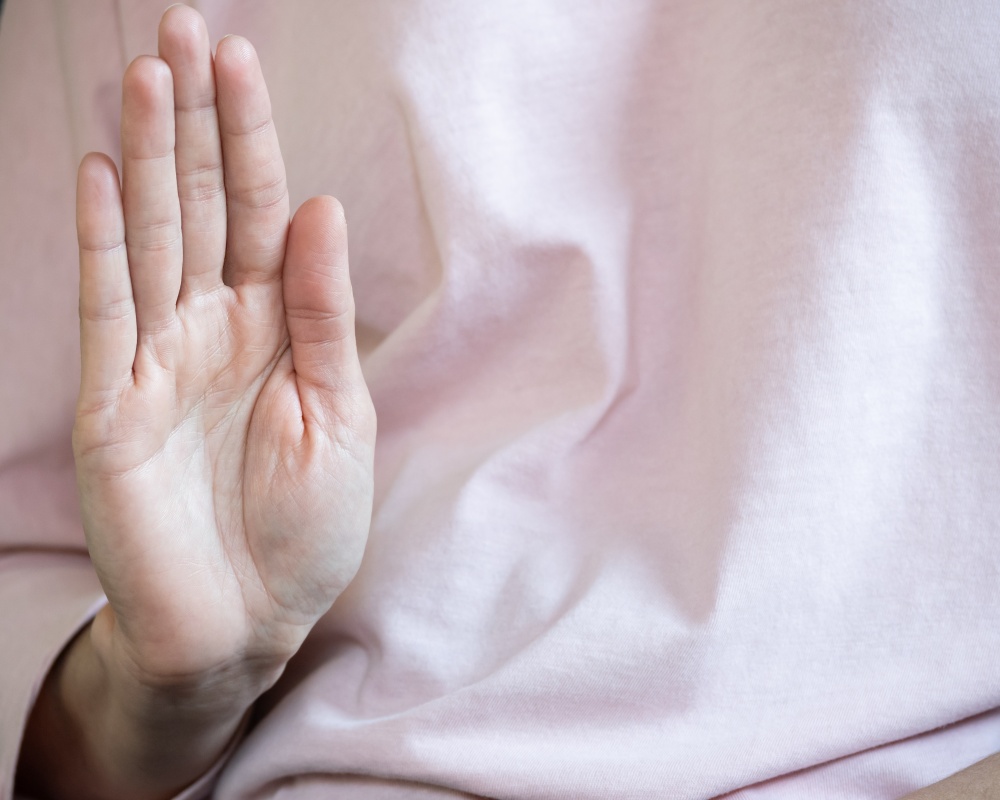 Abhaya Mudra, mudra neinfricarii