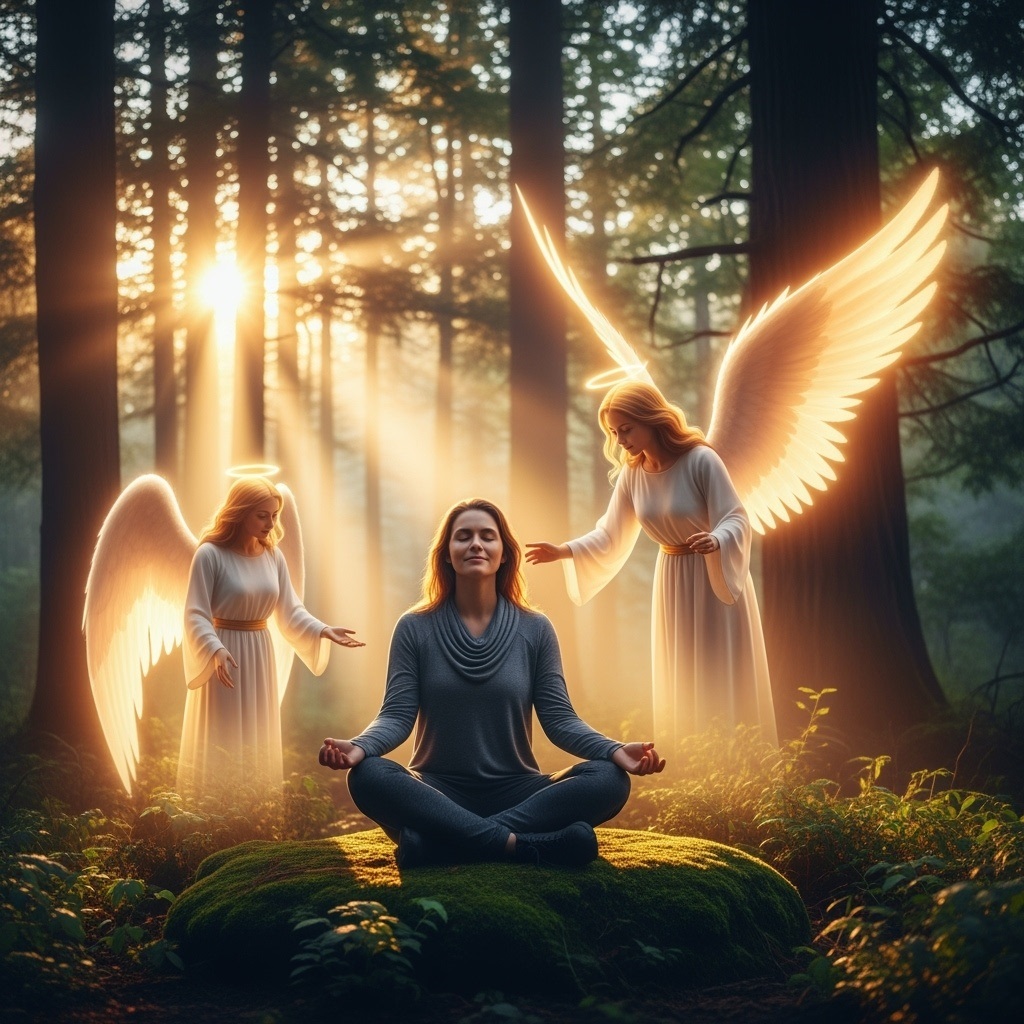 semnele prezentei fiintelor de lumina