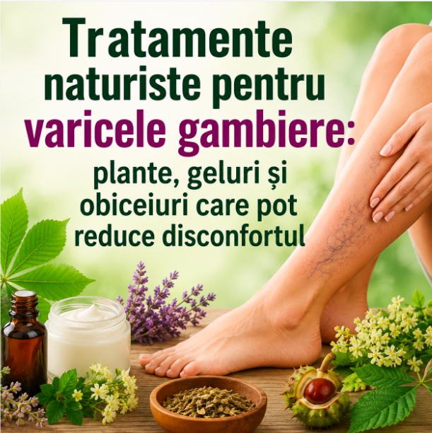 tratamente naturiste varice