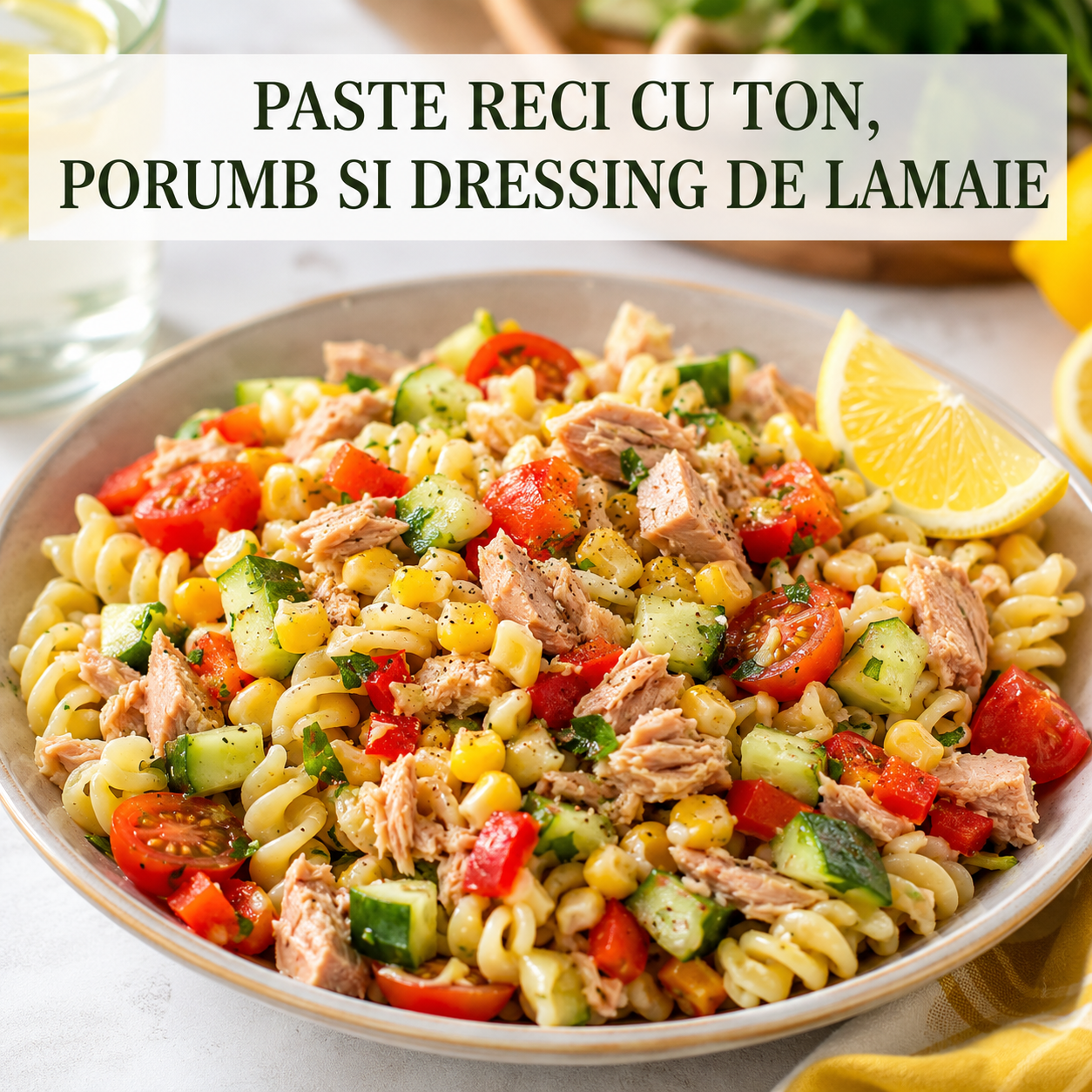 retete culinare paste cu ton