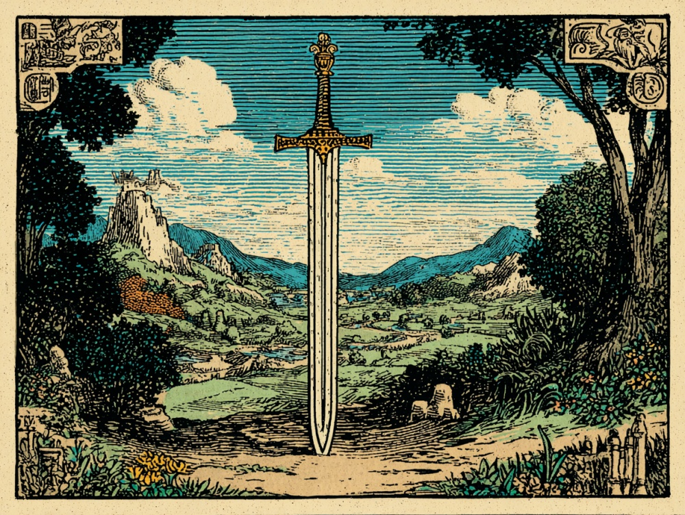 Cartea de Tarot Pajul de Spade
