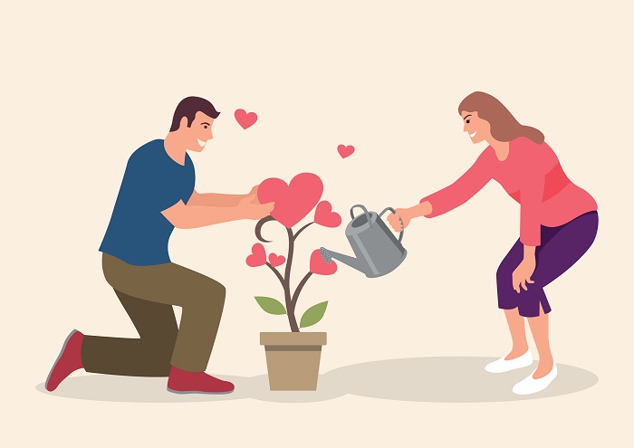 fidelitate, cultivare iubire