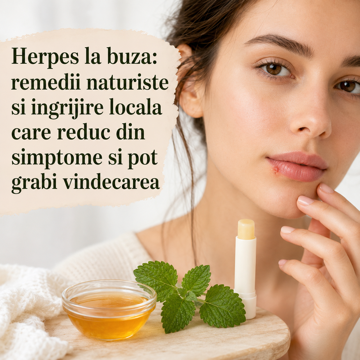 tratamente naturiste herpes la buza