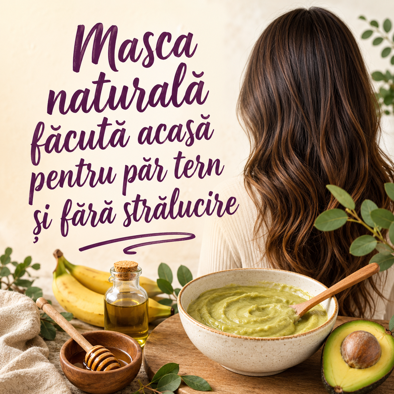 ingrijire par: masca homemade stralucire par