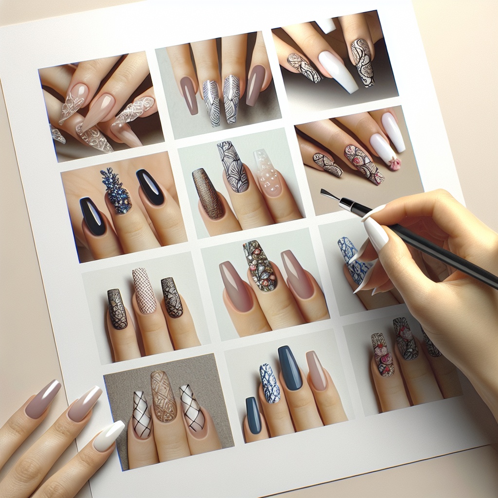 Diverse modele de unghii de Craciun