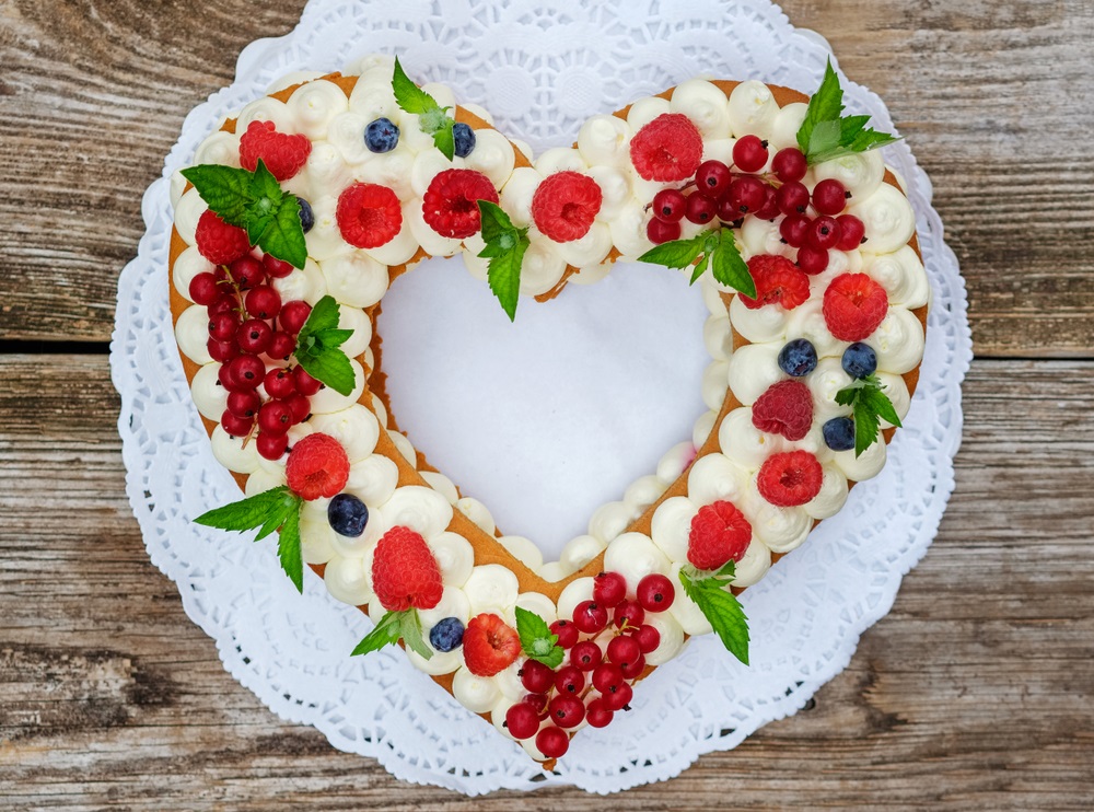 prajitura pavlova de valentine's day