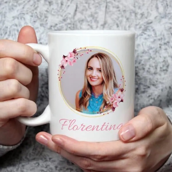 cana personalizata femeie