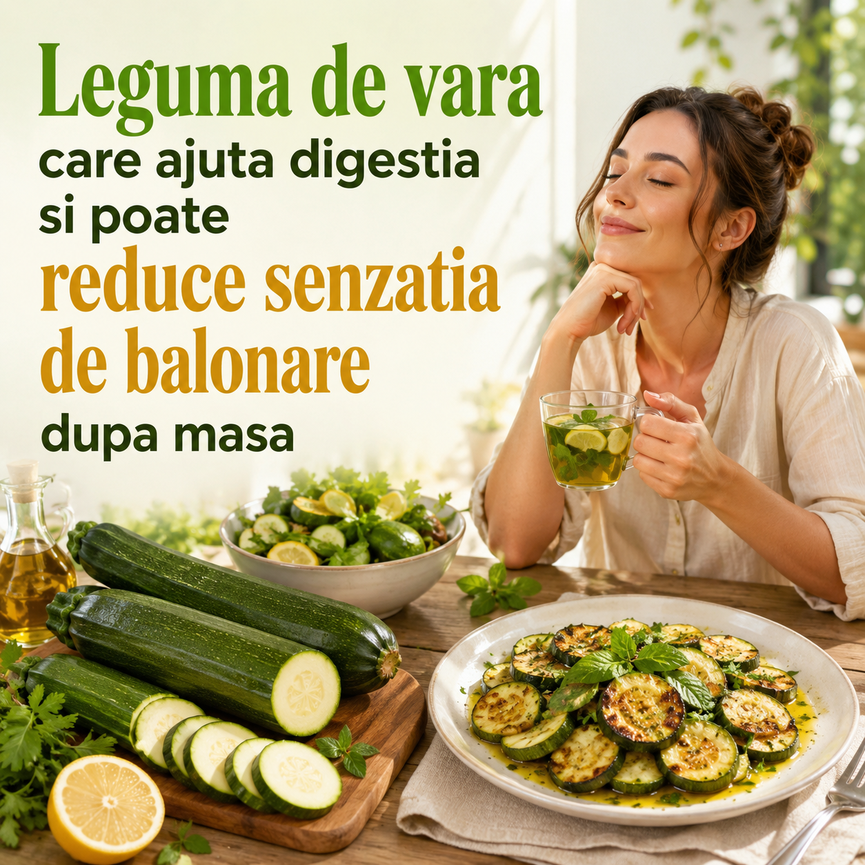 alimentatie sanatoasa: beneficiile consumului de dovlecei