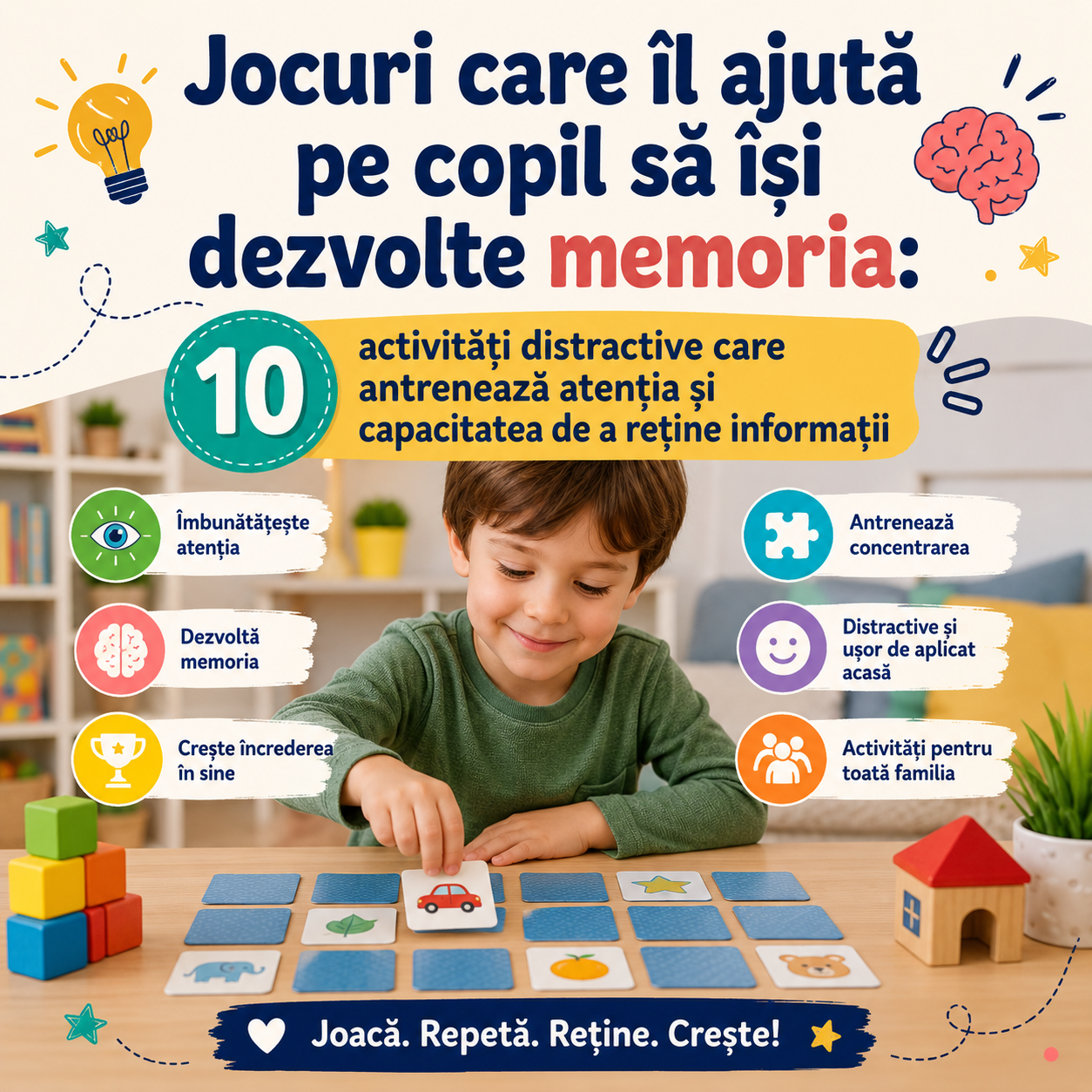parenting: Jocuri care sporesc concentrarea si invatarea la copii