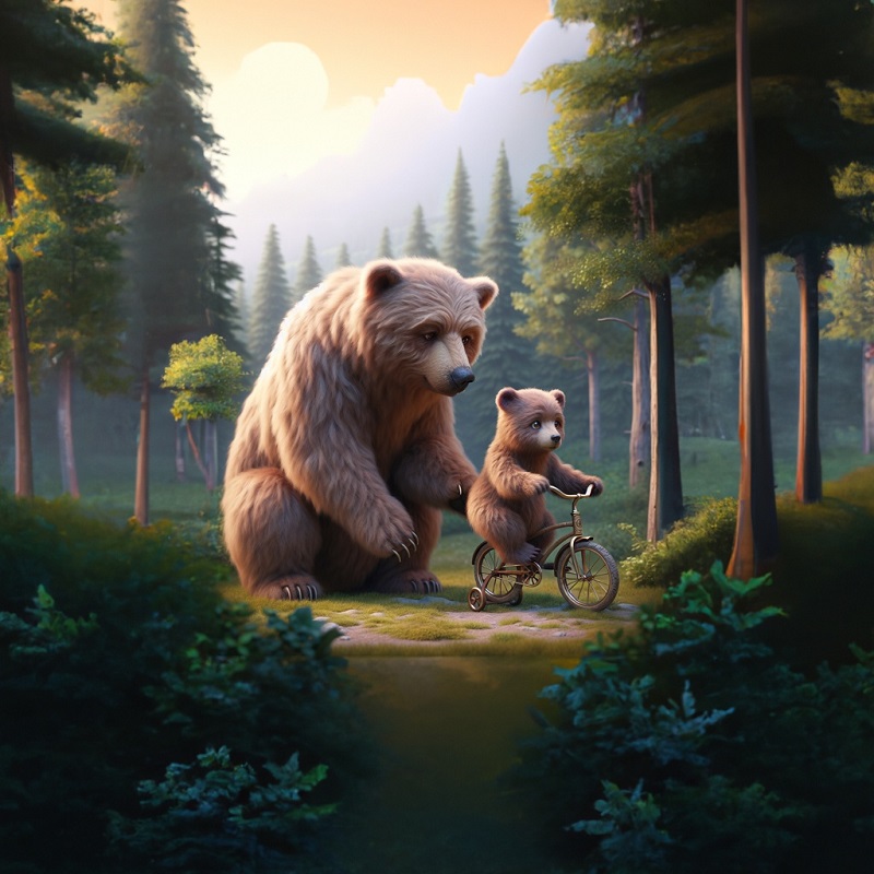 interpretare vise cu pui de urs