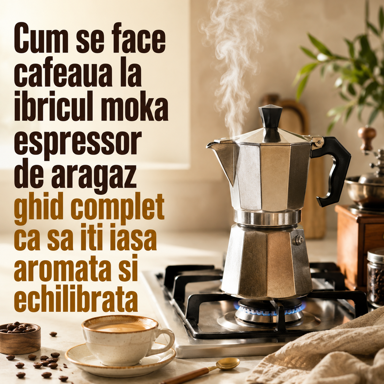 retete cum sa faci cafea la expressor de aragaz