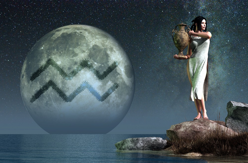 luna plina in Varsator