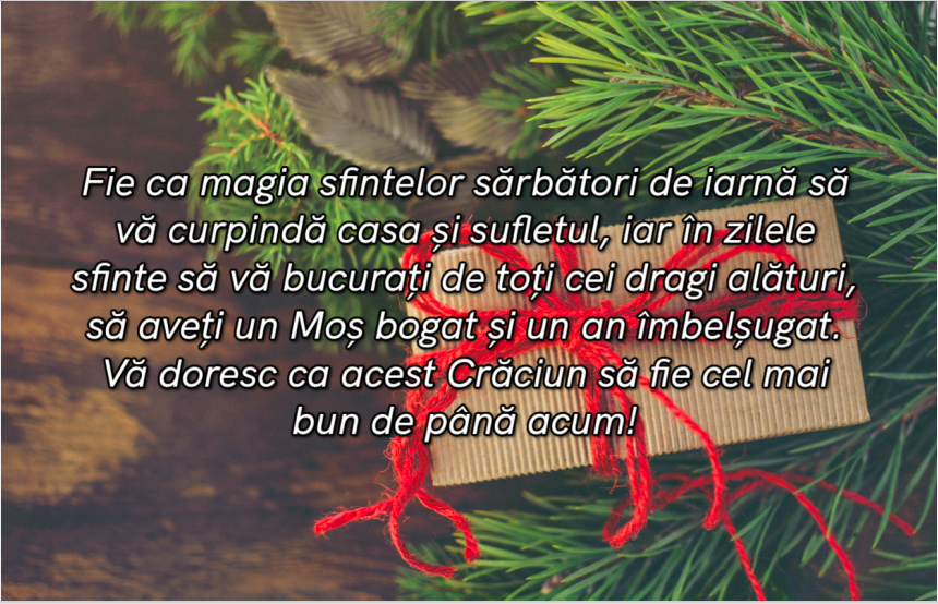 mesaje urari si imagini de craciun