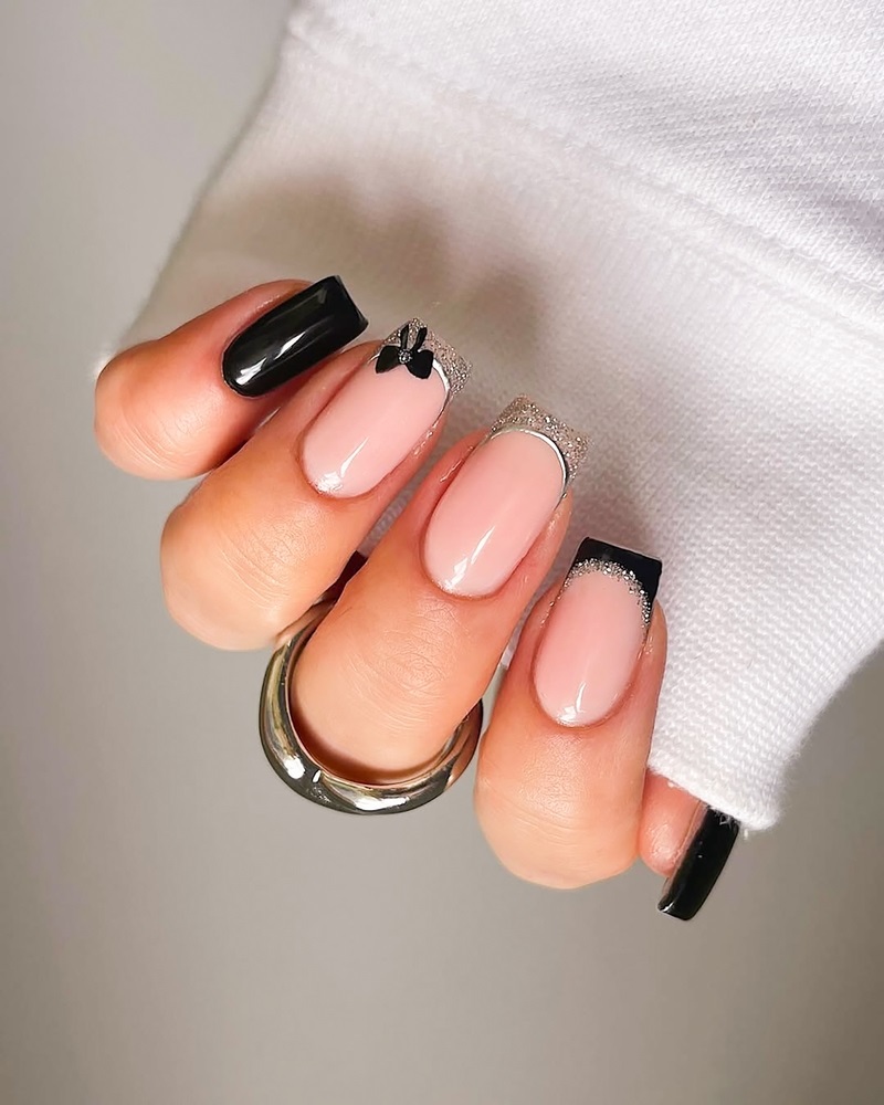 manichiura frantuzeasca cu influente artistice