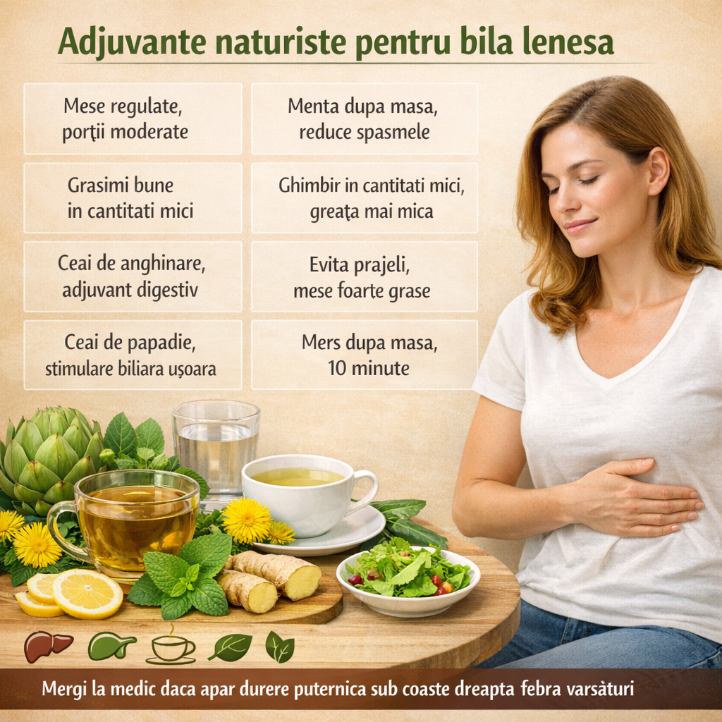 tratamente naturiste pentru bila lenesa