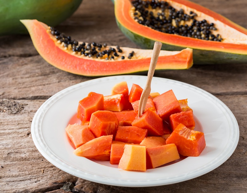 papaya cum se mananca