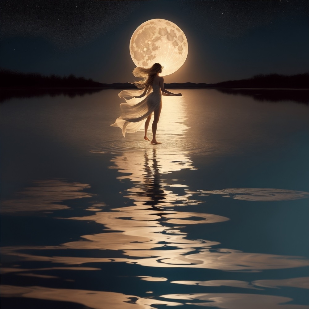 luna plina in fecioara