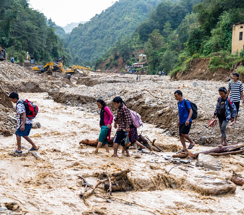 inundatii nepal