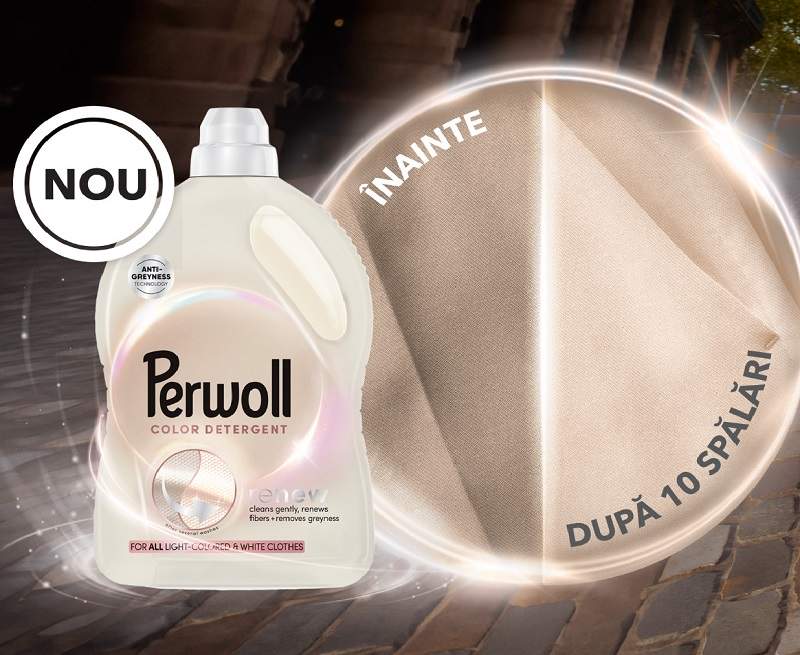 Perwoll light colors detergent