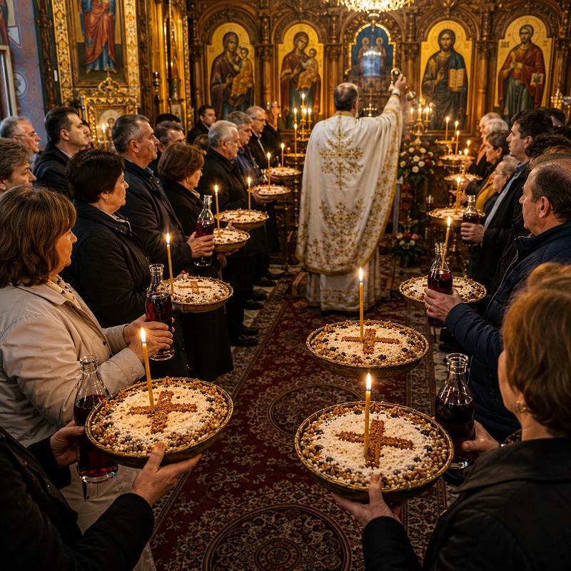 vesnica pomenire leganatul colivei si al vinului