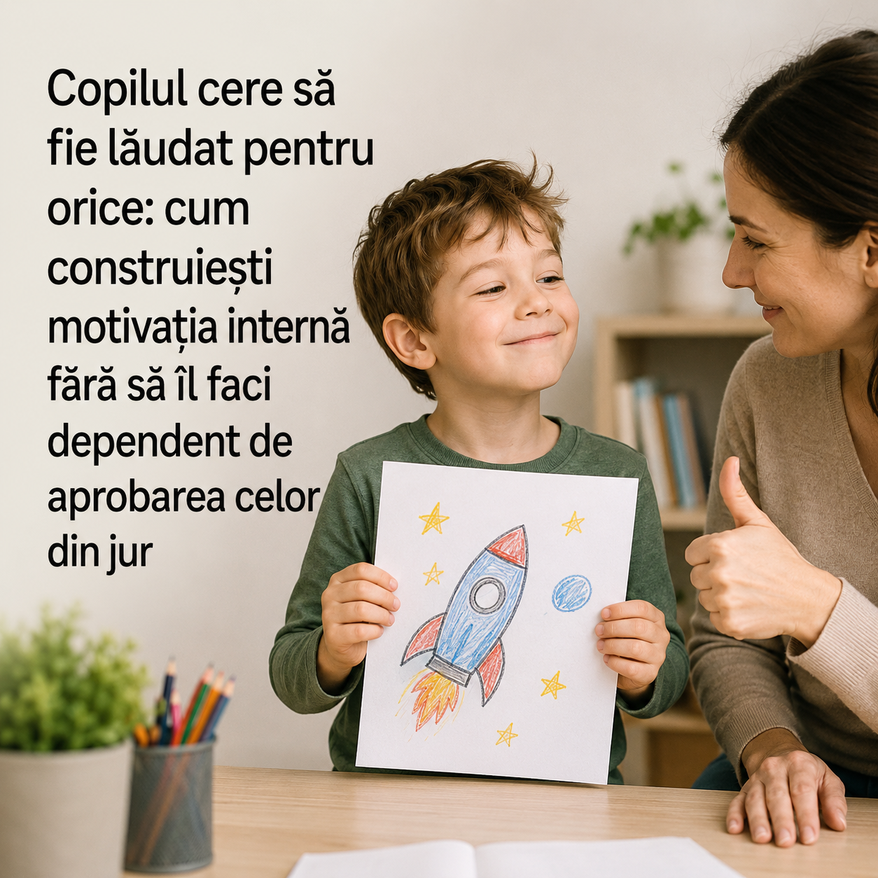 parenting: nevoia de lauda a copilului, nevoia de validare si increderea in sine