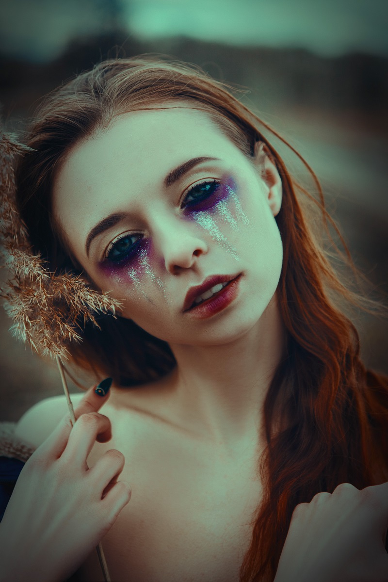 machiaj creativ de Halloween