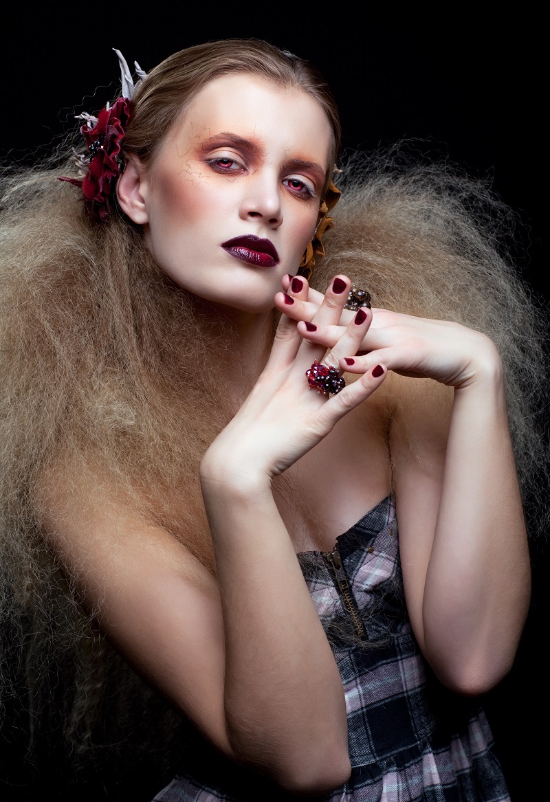 machiaj creativ de Halloween