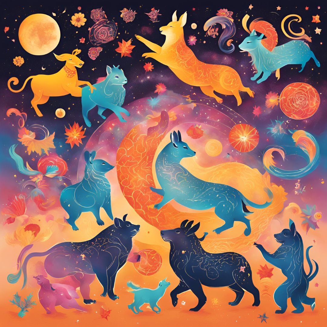 semne zodiacale in univers