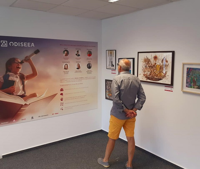 Expoziția Odiseea Tânărului Artist - Art Safari 2020