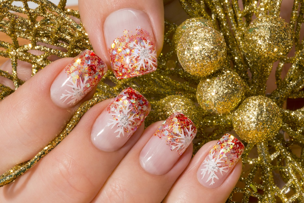 manichiura de craciun