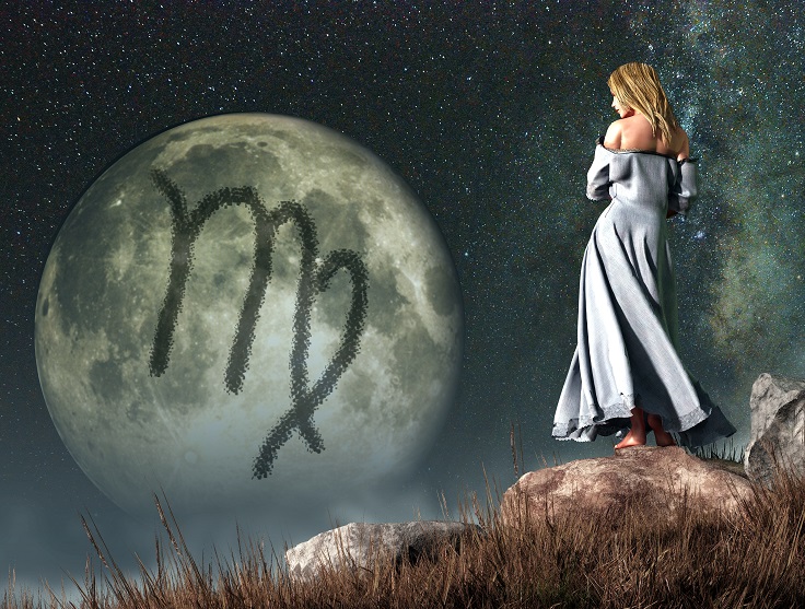 luna plina in Fecioara