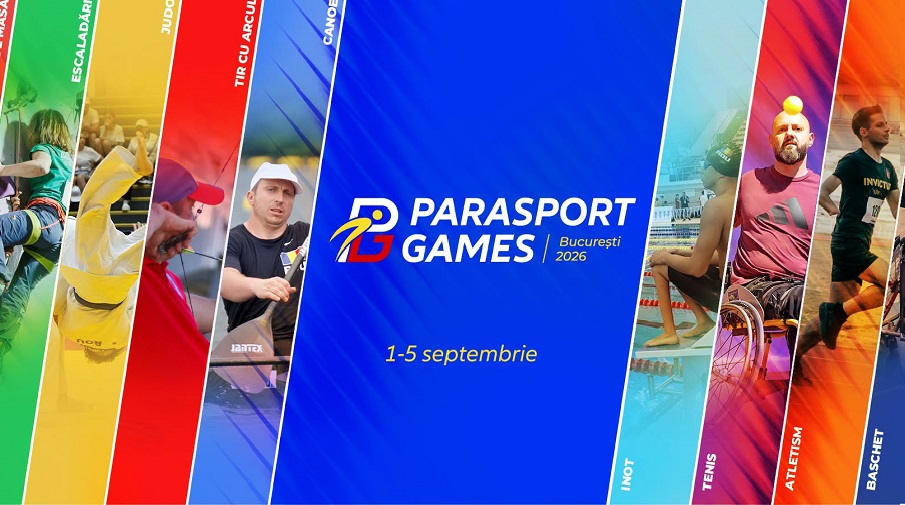 București găzduiește Jocurile Parasport România 2026, un festival al performanței fără limite