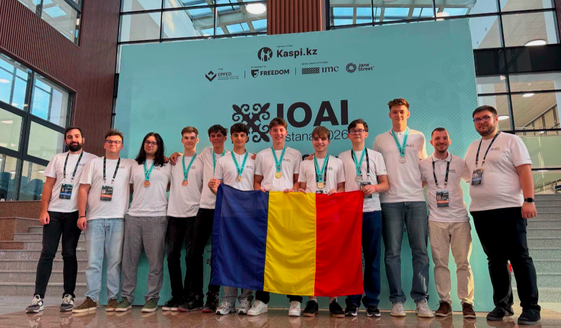 Roland Petrean, medalie de aur la Olimpiada Internațională de Inteligență Artificială