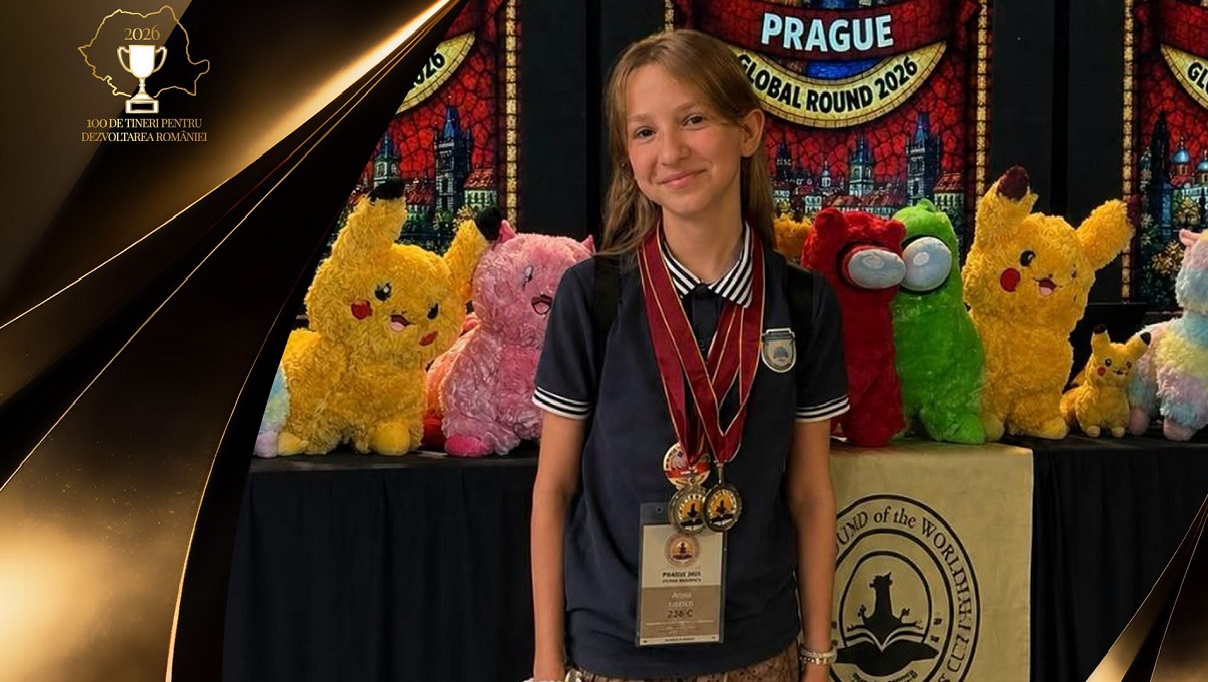 Arina Lăzărică, eleva din România care adună medalii la competiții internaționale și se pregătește pentru Yale