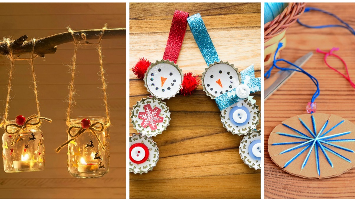 abscess Wonderful niece 18 idei ingenioase de Decorațiuni handmade și din Materiale Reciclabile  pentru un Crăciun de neuitat