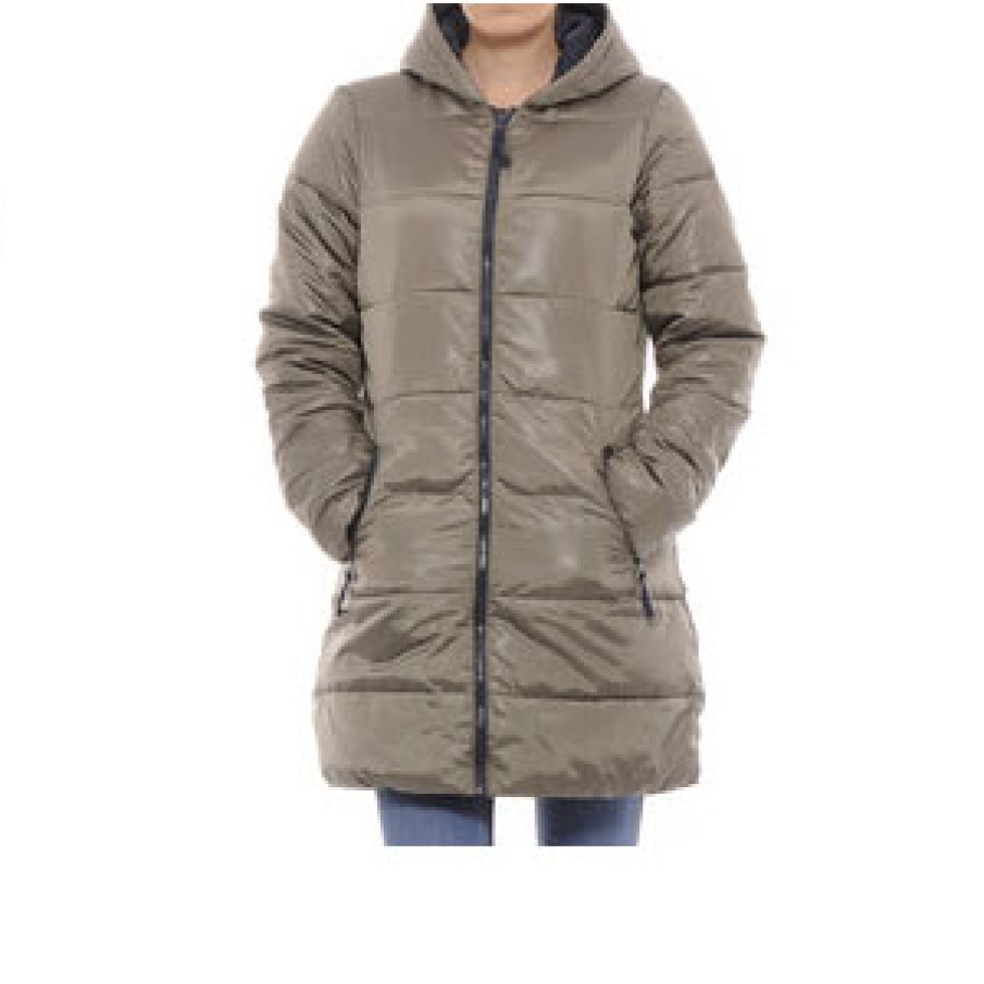 Geaca cu fermoar si gluga nedetasabila