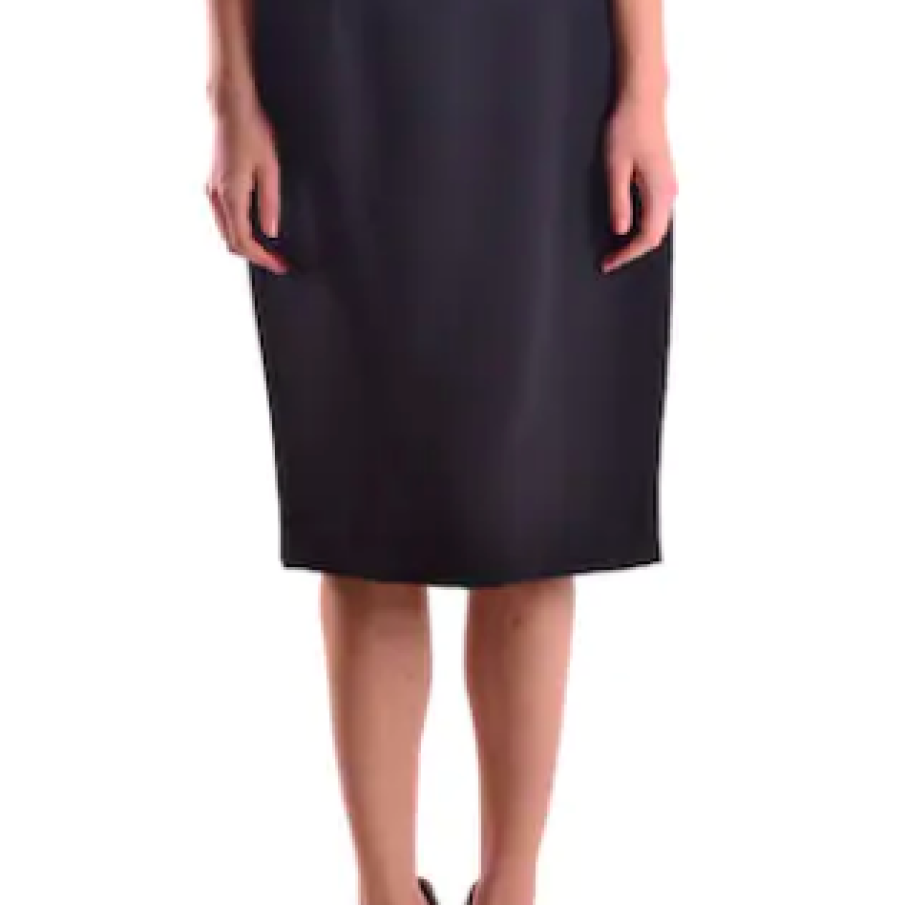 Fusta Dolce & Gabbana - Fustă midi clasic negru