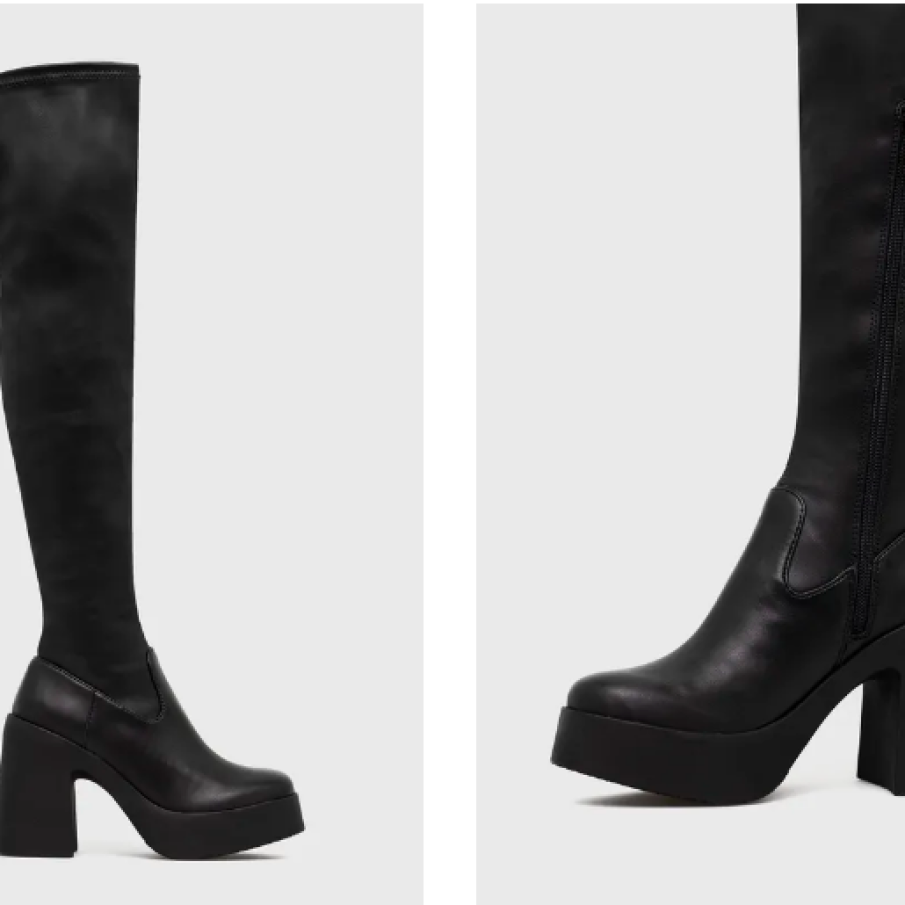 Steve Madden cizme Clifftop femei, culoarea negru, cu toc drept