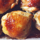 Pulpe de pui in marinata de miere si sos de soia