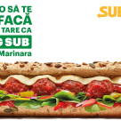 Noul Big Sub Meatball Marinara poate fi găsit acum în toate restaurantele SUBWAY®