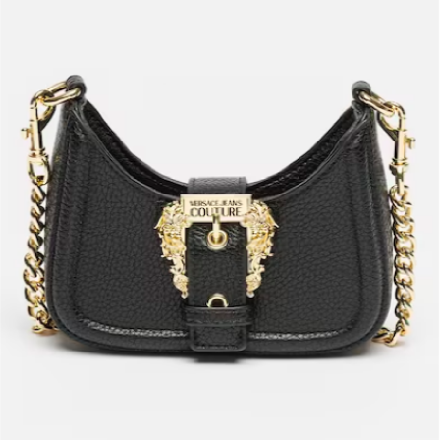 Versace Jeans Couture Geantă de piele ecologică cu bareta și aspect texturat Range