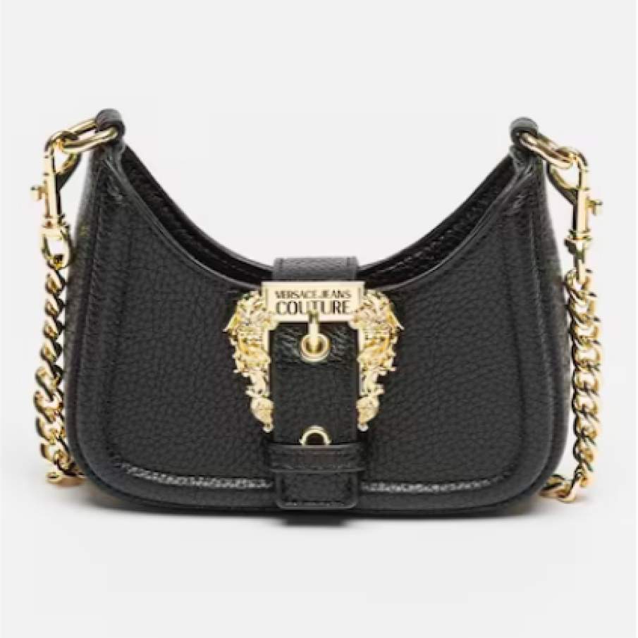 Versace Jeans Couture Geantă de piele ecologică cu bareta și aspect texturat Range